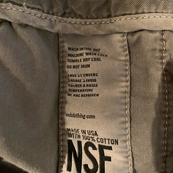 NSF Cropped Side Tape Trouser - Picture 6 of 6